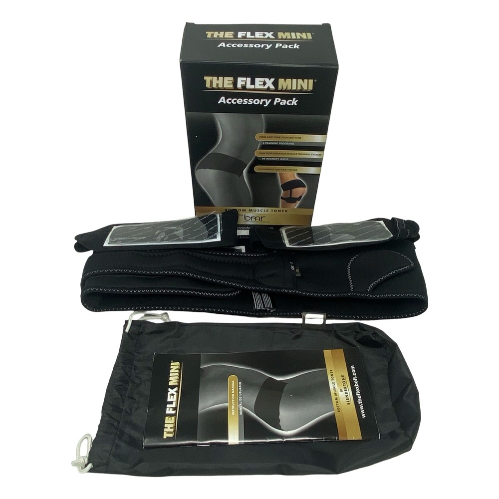 The Flex Mini Accessory Pack Slendertone Bottom Muscle Toner EMS Glute Trainer